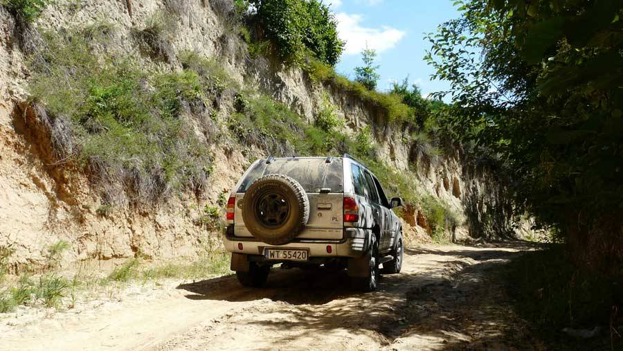 Camp 4x4 Małe Jodło - Wąwóz Bukowie