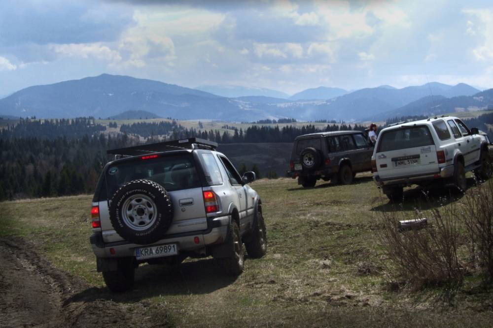 Karpaty ukraińskie wiosną