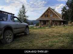 Bieszczady - schronisko w Smolniku nad Osławą